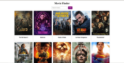 Movie web app